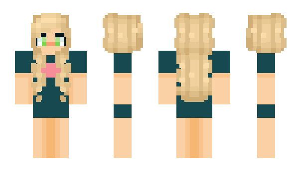 Minecraft skin CherryPrincess