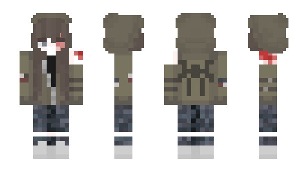 Minecraft skin __cl0ver