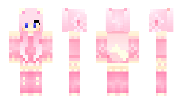 Minecraft skin pinksi