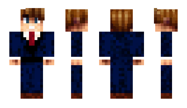 Minecraft skin CaptainBlackstar