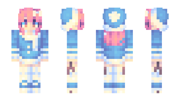 Minecraft скін по ніку SleepyAuria