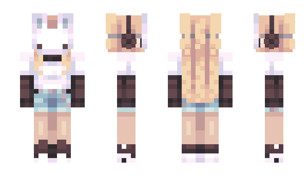 Minecraft скін по ніку BunnieMasked