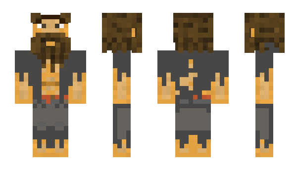 Minecraft skin BurntChef