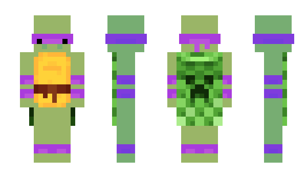 Minecraft skin HappyFeetWC