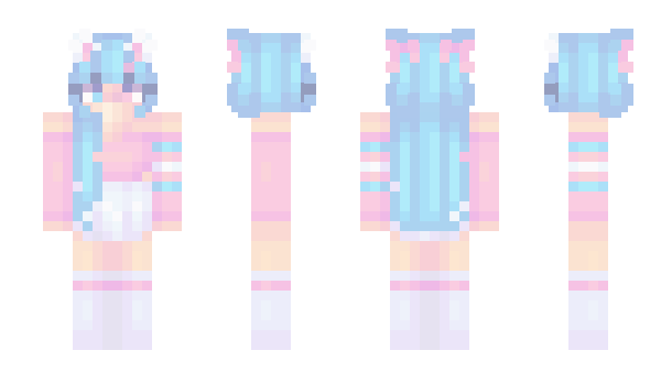 Minecraft skin HyperKitty34