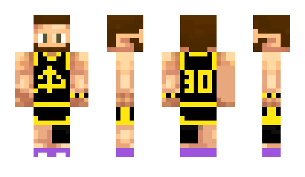 Minecraft skin WardellChefCurry