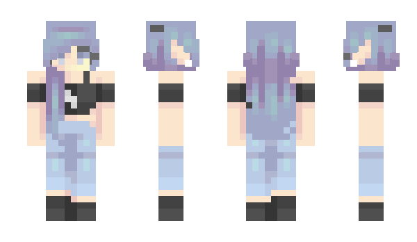 Minecraft skin Demonskye
