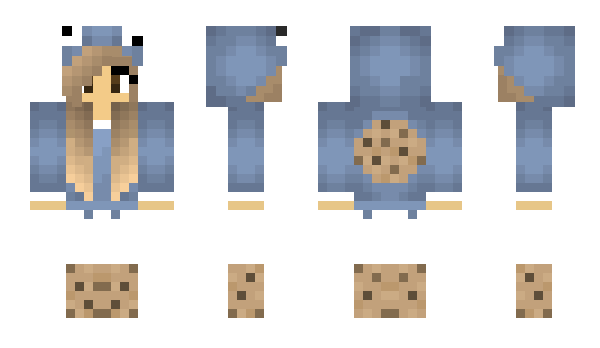 Minecraft skin Arctic_Fox_