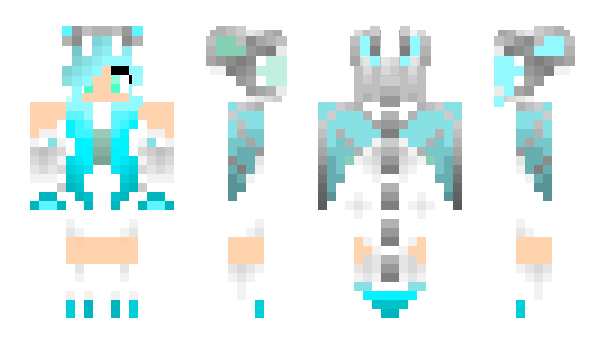 Minecraft skin lualovegood