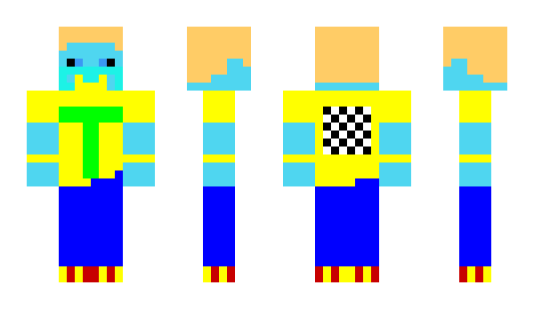 Minecraft skin 123456toni