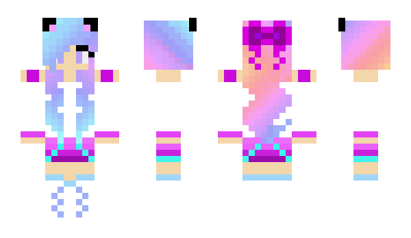 Minecraft skin PinkGirl_