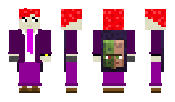 Minecraft skin ToxicBuiltYT