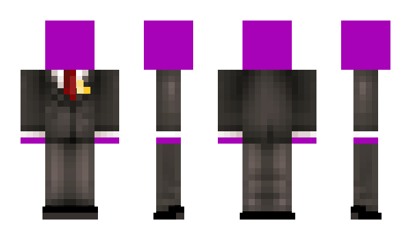 Minecraft skin purpleIRL