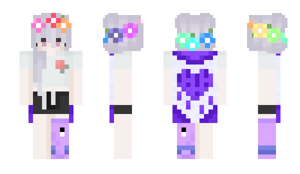 Minecraft skin kauie