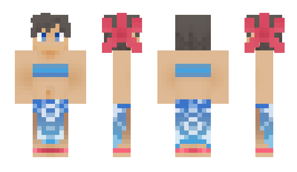 Minecraft скін по ніку Hairin_