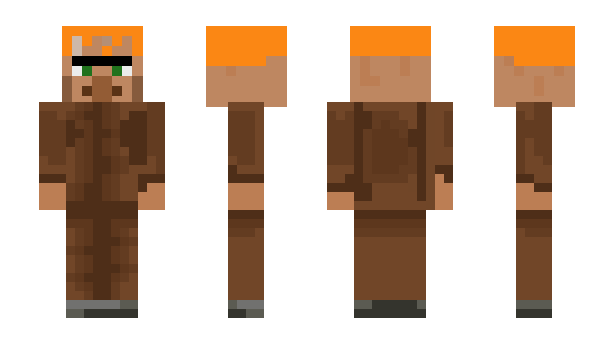 Minecraft skin Ginger_Villager