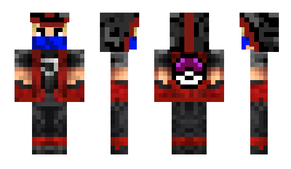 Minecraft skin Eisprinzess