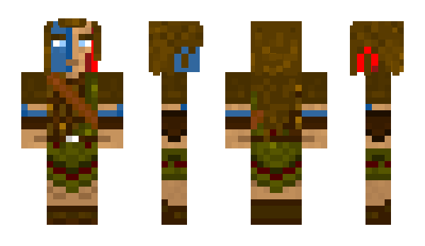 Minecraft skin Buckcraft