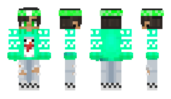 Minecraft скін по ніку UnBn