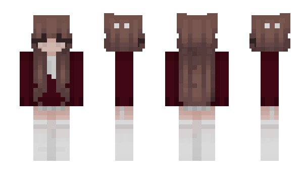 Minecraft skin qwef