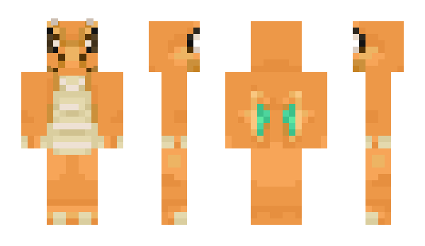 Minecraft skin Dracolosse