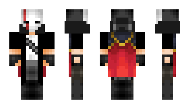 Minecraft skin blackangel908