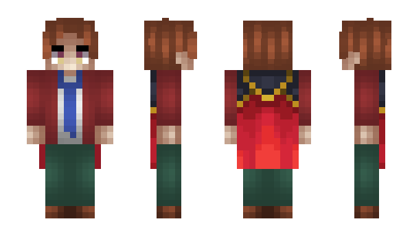 Minecraft skin Monster_Fork