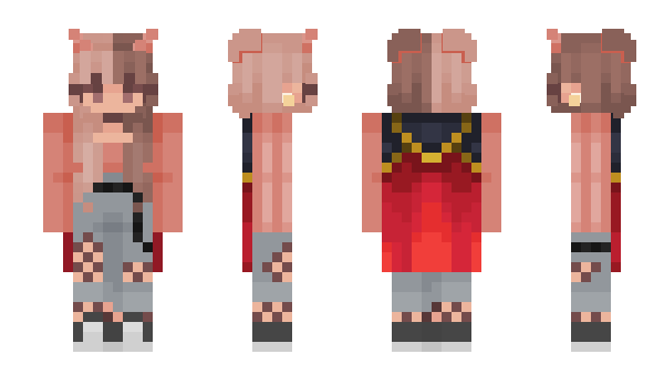 Minecraft skin Leporidae__