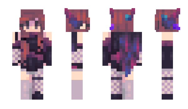 Minecraft skin DotPrincess