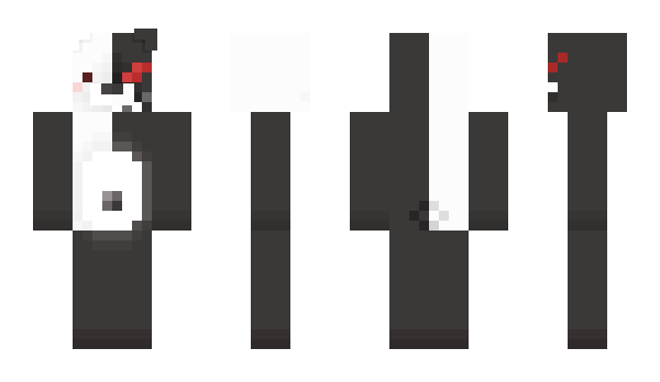 Minecraft skin MONOKUMA3