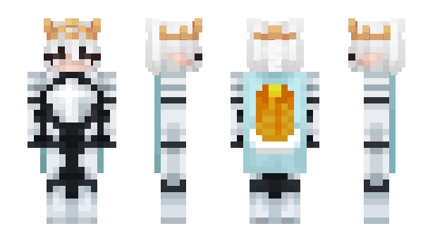 Minecraft скин по нику MilkaBD