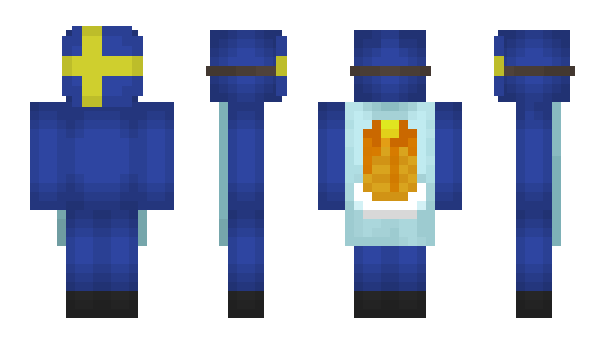 Minecraft скін по ніку Agent_Yuff