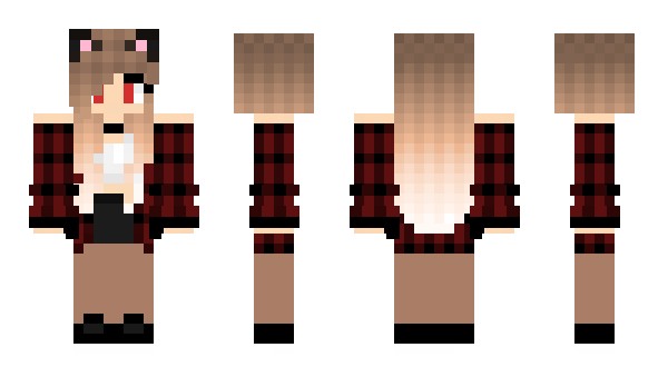 Minecraft skin NinaCa