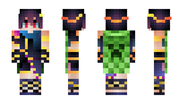 Minecraft skin o_underscore