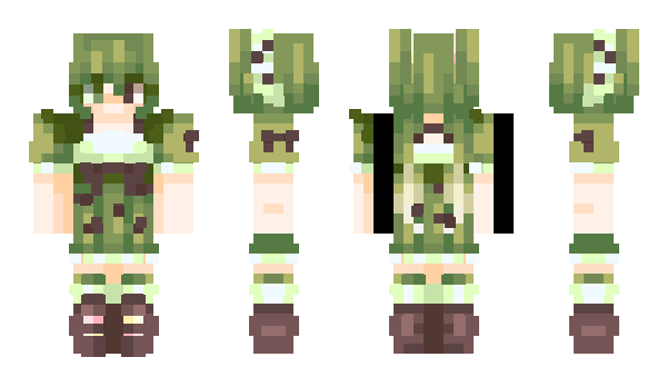 Minecraft skin Matchaccia