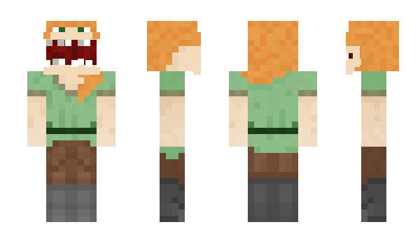 Minecraft скин по нику Hikx