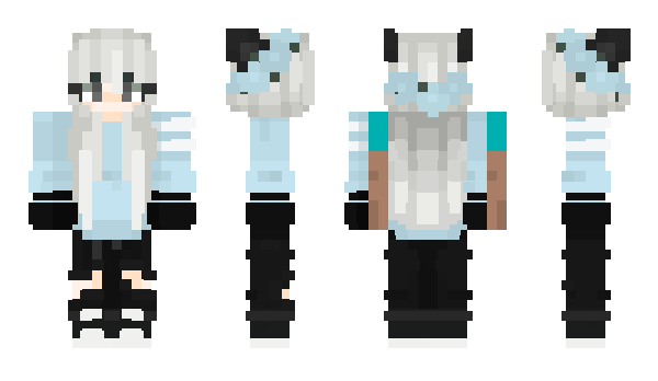 Minecraft skin Mistyz