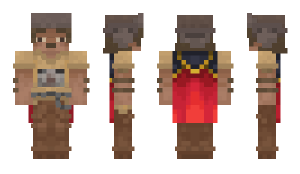Minecraft скин по нику KORNachka