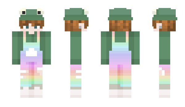 Minecraft skin dominok