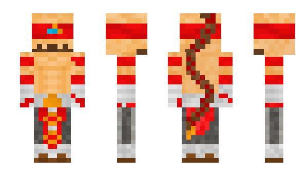 Minecraft skin Scarfeis