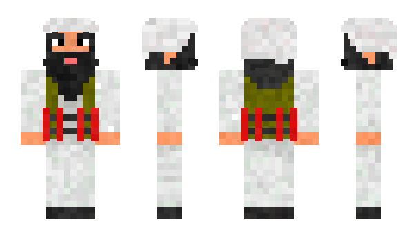 Minecraft skin Boblack