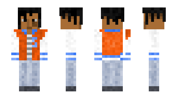 Minecraft skin fireris