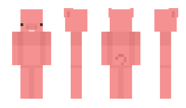 Minecraft skin Big_Pink_Pig
