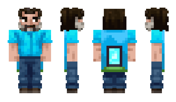Minecraft skin DrunRan78_