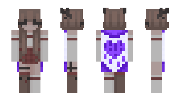 Minecraft skin Foxily