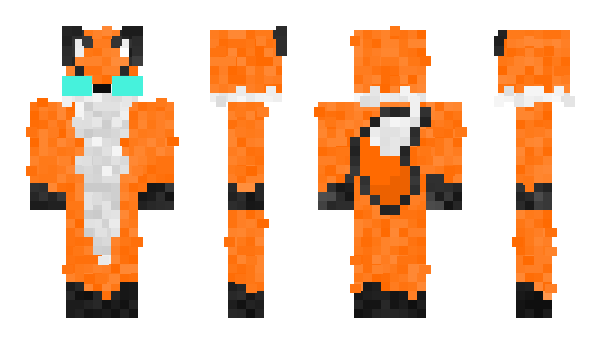 Minecraft скин по нику raposas