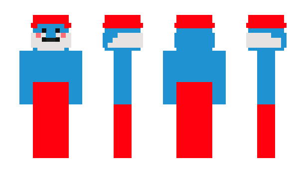 Minecraft скин по нику Warioni