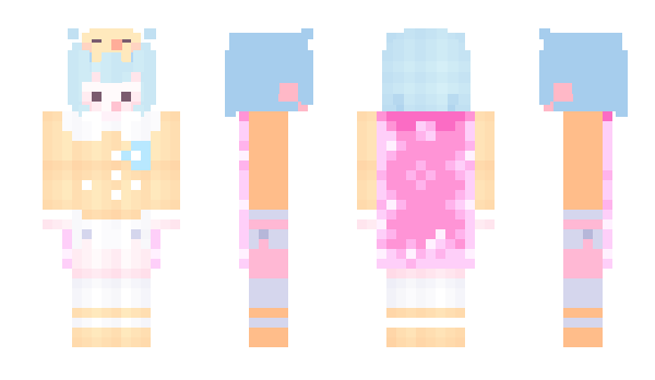 Minecraft скин по нику Laggon_White