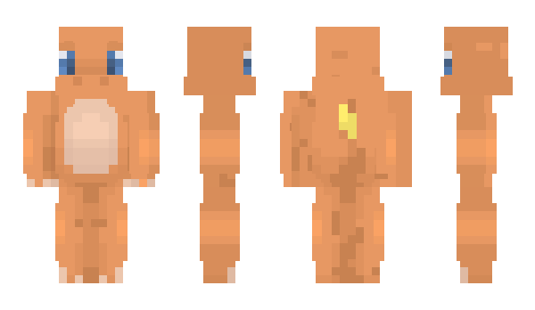 Minecraft skin Charmander888