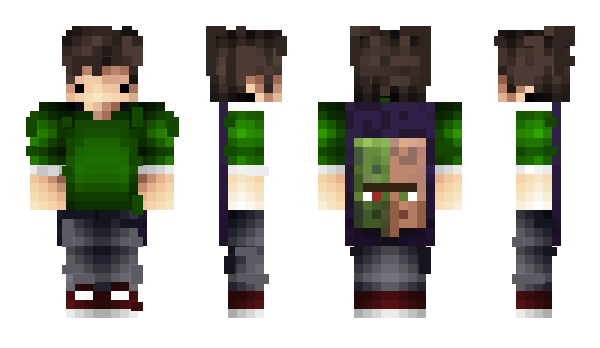 Minecraft скин по нику TwoNotchOk